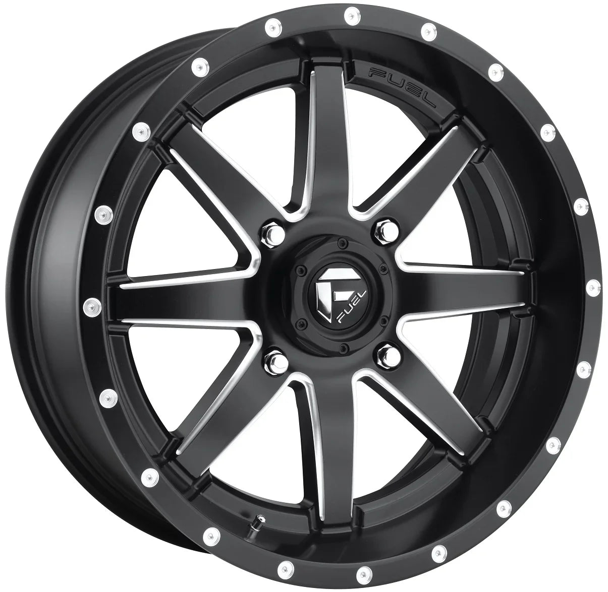 Fuel Maverick Black 16" Wheels 33" Crawler  Tires Kawasaki Teryx Mule