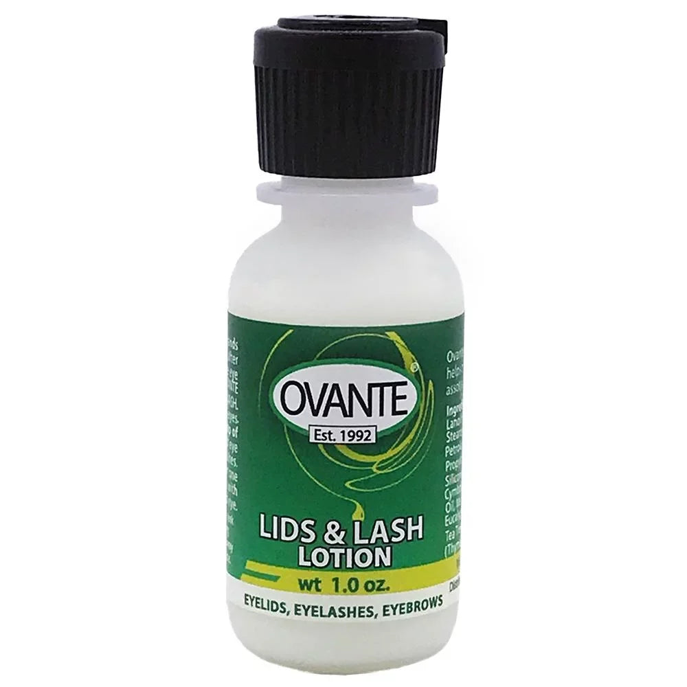 Ovante Demodex Mite Eliminating Lid & Lash Lotion, Natural Anti-Demodex Treatment & Eyelids Itch Relief - 1.0 oz