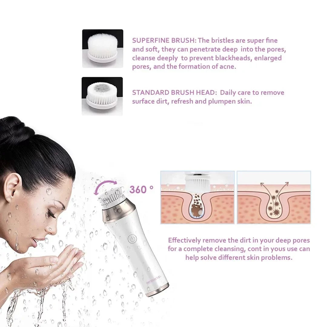 Genovie  Acne and Deep Pore Cleansing Kit for Face, Acne Remover, Blackhead Remover, Facial Skin Treatment, Vacuum Suction