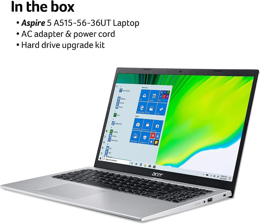 Acer Aspire 5 A515-56-36UT Slim Laptop (Bundle) With Accessories