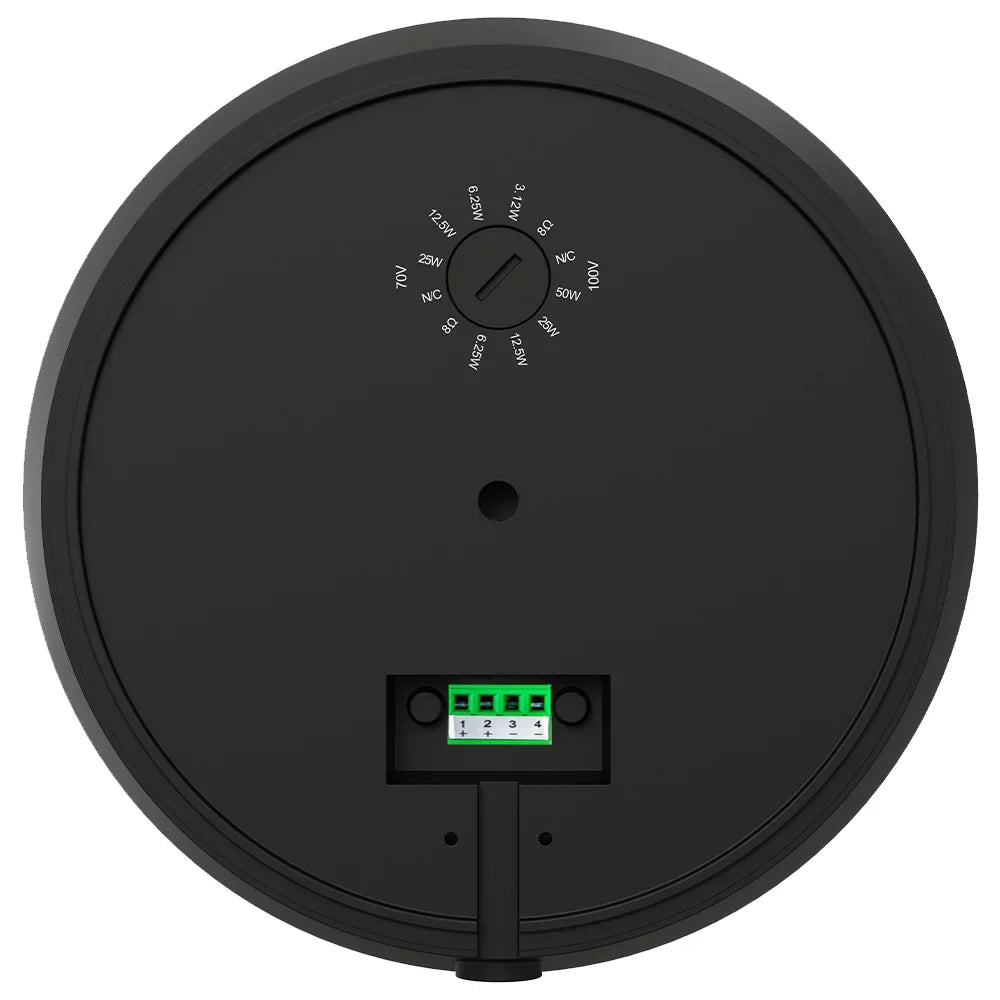 Nero Arc 8 8" 2 Way Coaxial Pendant Style Speaker, 8Ohm/70V, Black