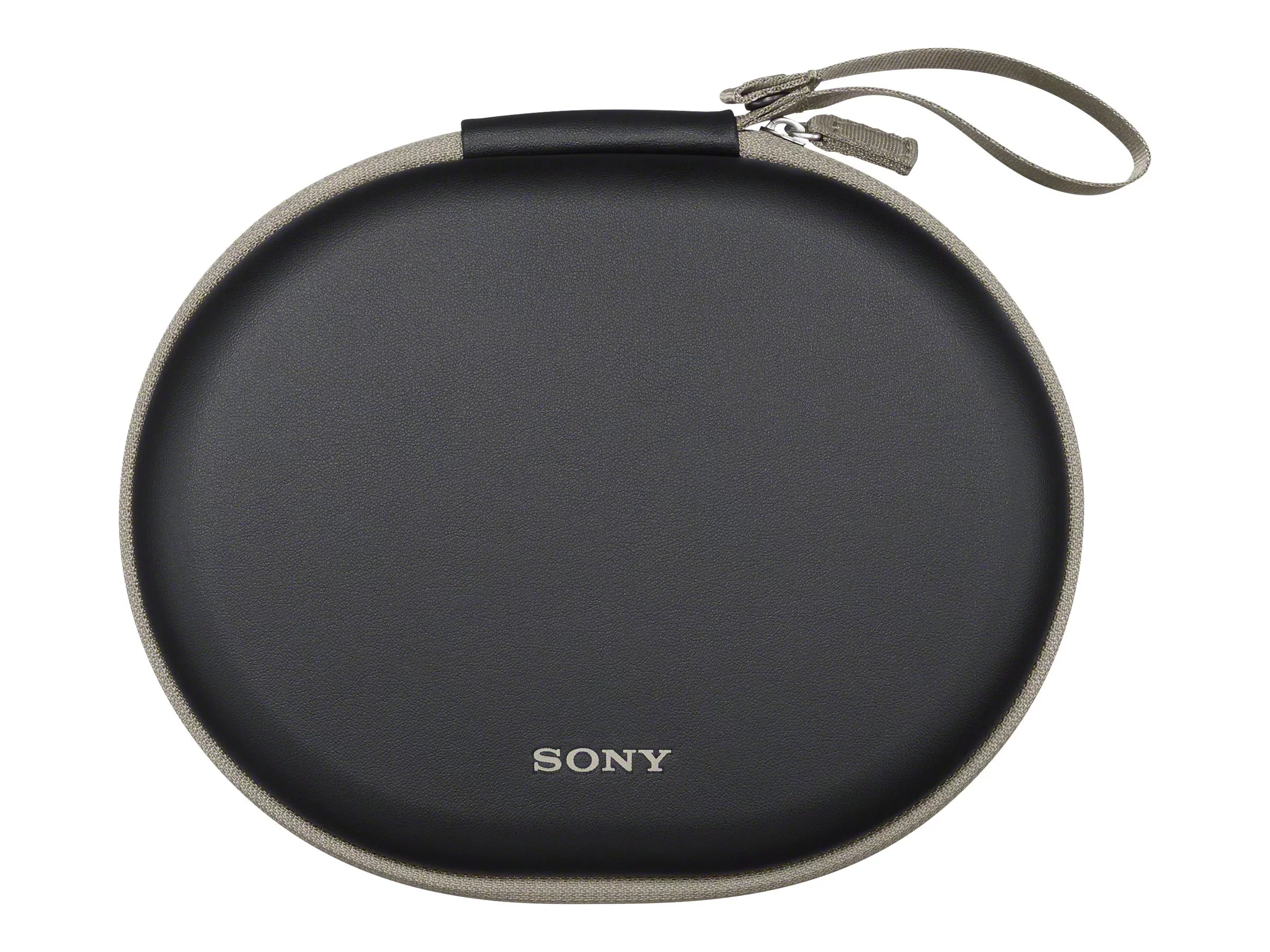 Sony -1000X - Headphones with mic - full size - Bluetooth - wireless -  - active noise canceling - beige