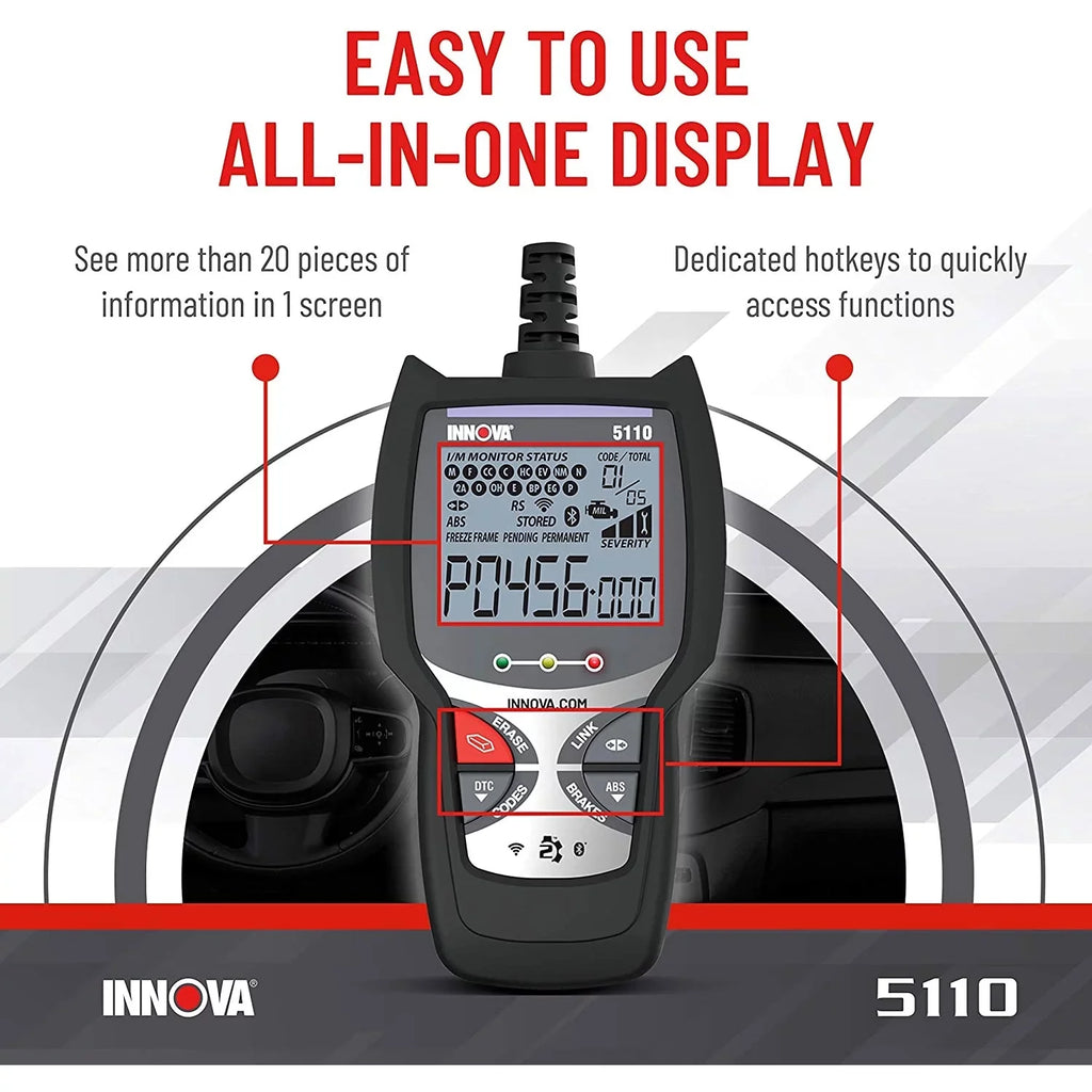 5110 CarScan Bluetooth WiFi Code Reader Automotive Diagnostic Scan Tool