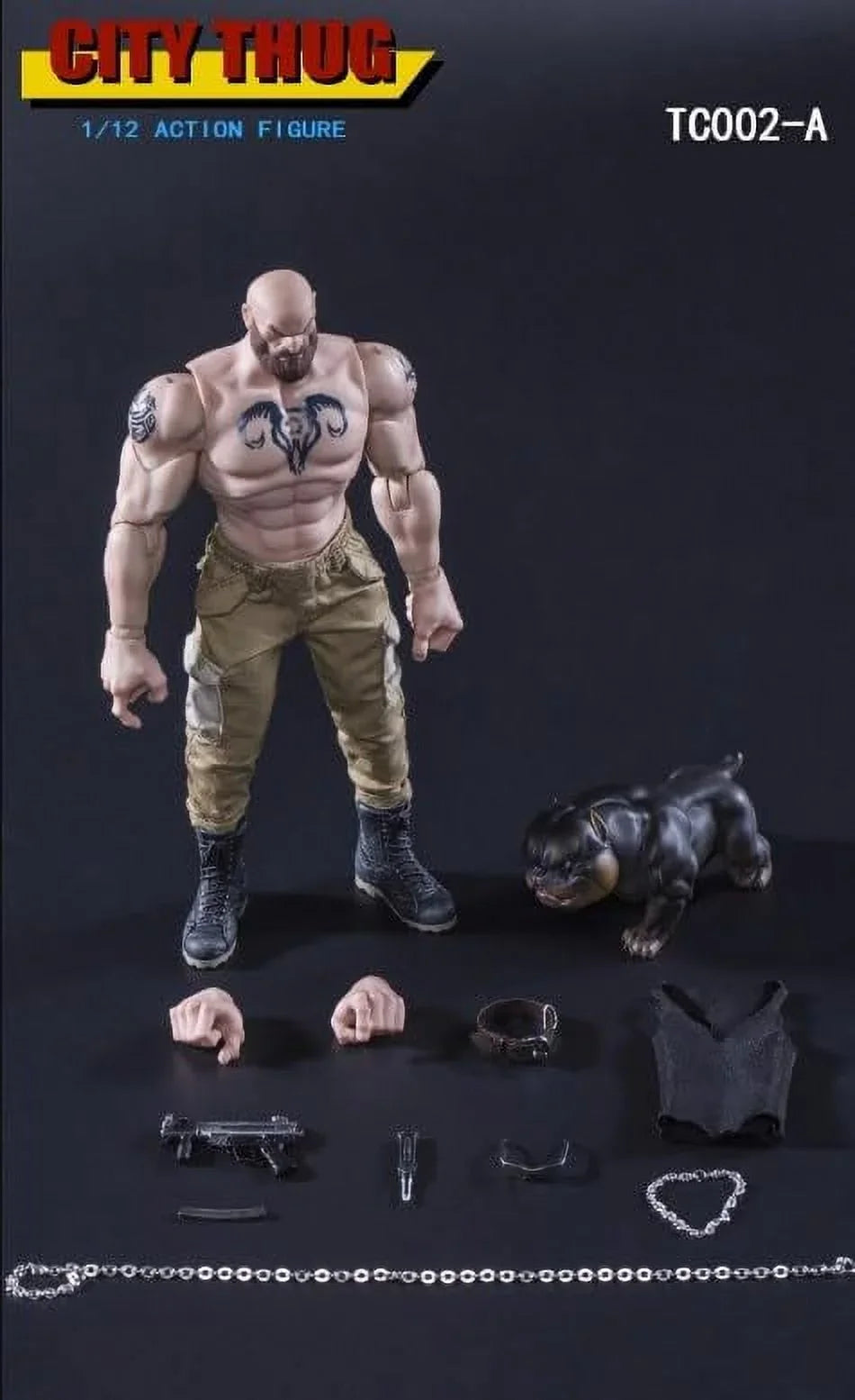 Takethat x  Crazy Figure TC002A 1/12 scale City Thug 6 inch male action figure