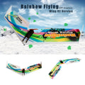 Dancing Hobby E0511 Rainbow Flying Wing V2  Airplane 800mm Wingspan Delta Wing Tail-pusher Aircraft