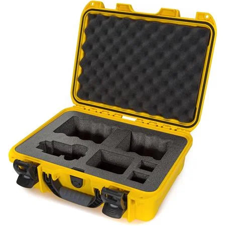 Media Series 920 Lightweight -7 Resin Waterproof Hard Case with Foam Insert for Sony A7R Camera, Yellow