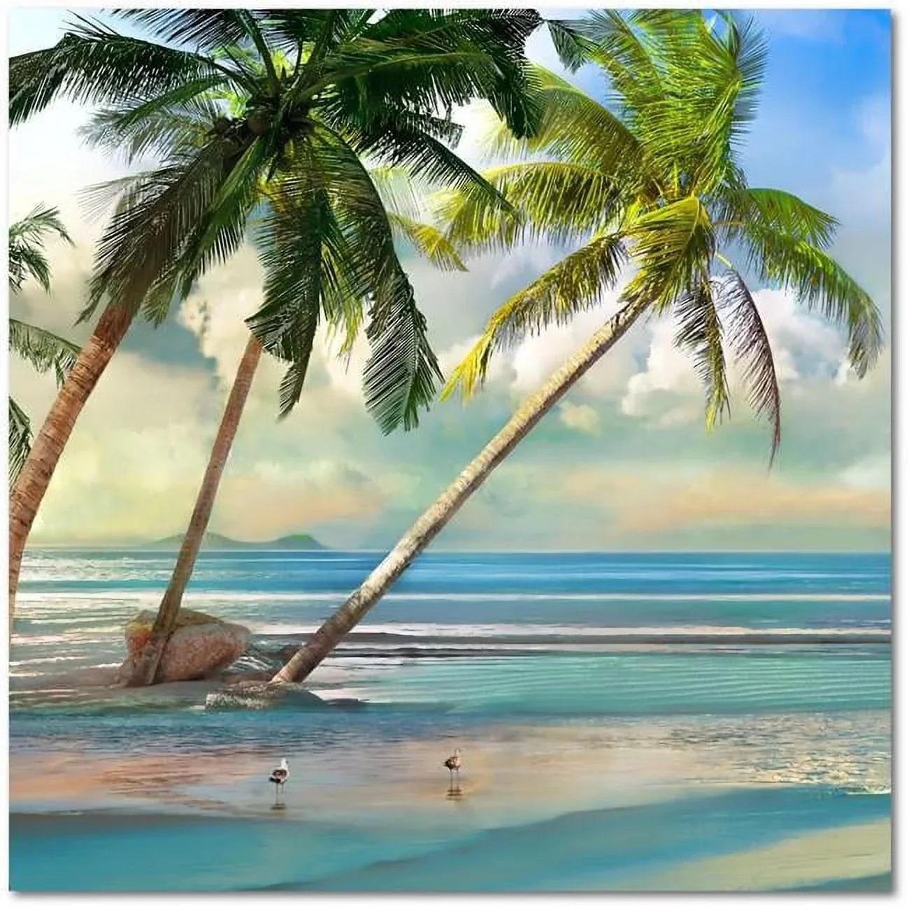 Courtside Market -CT880-30x30 30 x 30 in. A Found Paradise  Gallery-Wrapped Canvas Wall Art