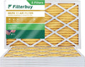 Filterbuy 20x30x1  11 Pleated   Furnace Air Filters (5-Pack)