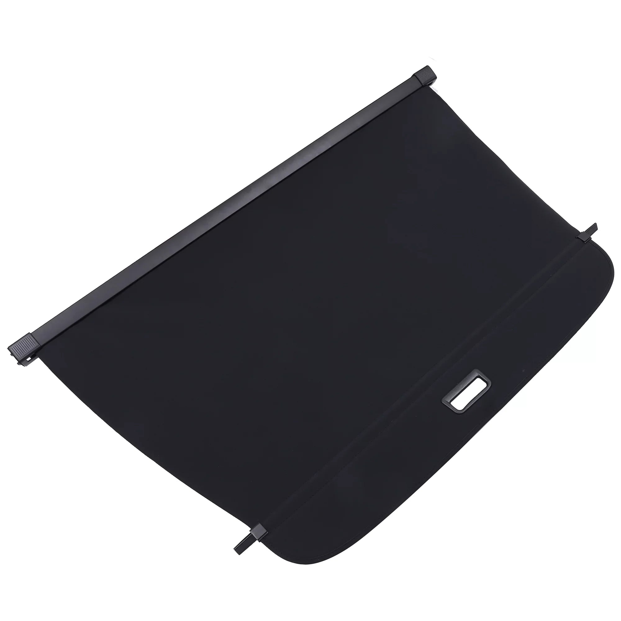 Retractable Cargo Cover Rear Trunk Security Cover Shield Shade for Audi Q7 2016-2022 Canvas Black
