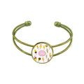 Diverse Sweet Summer Ice Bracelet Bangle Retro Open Cuff Jewelry