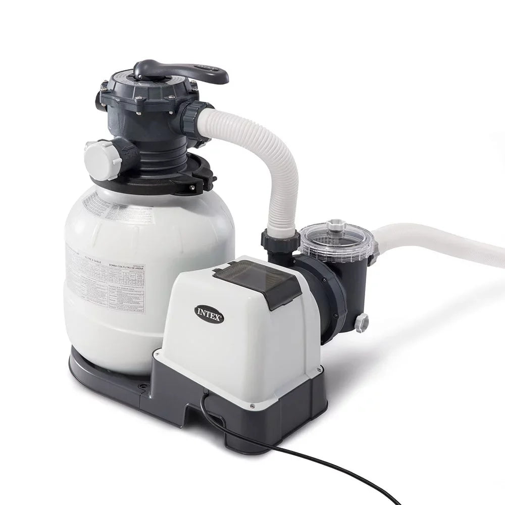 Intex 2100  Sand Filter Pump, Deluxe Pool Maintenance Kit, & Pool Skimmer