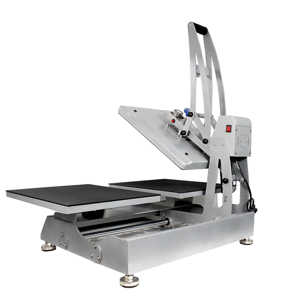 15x15in Flat Heat Press Machine Double Station Magnetic Heat Sublimation Transfer Cloth Bag Printing