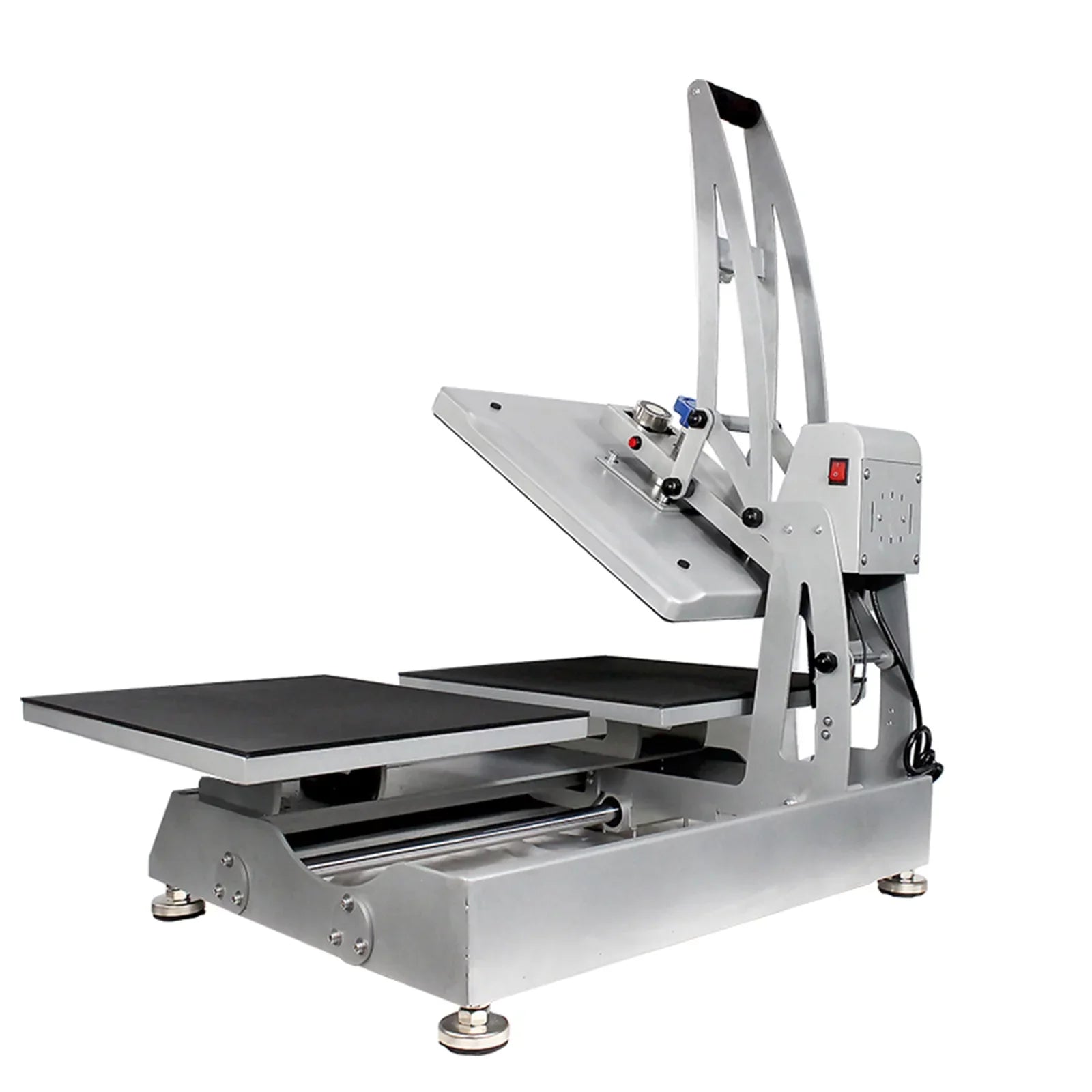 15x15in Flat Heat Press Machine Double Station Magnetic Heat Sublimation Transfer Cloth Bag Printing