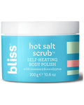 Bliss Hot Salt Scrub, Self-Heating Body Polish | Warming Scrub To Exfoliate, Heal, And Smooth Skin | Straight-From-The Spa | Paraben Free, Cruelty Free | 10.6 Oz.