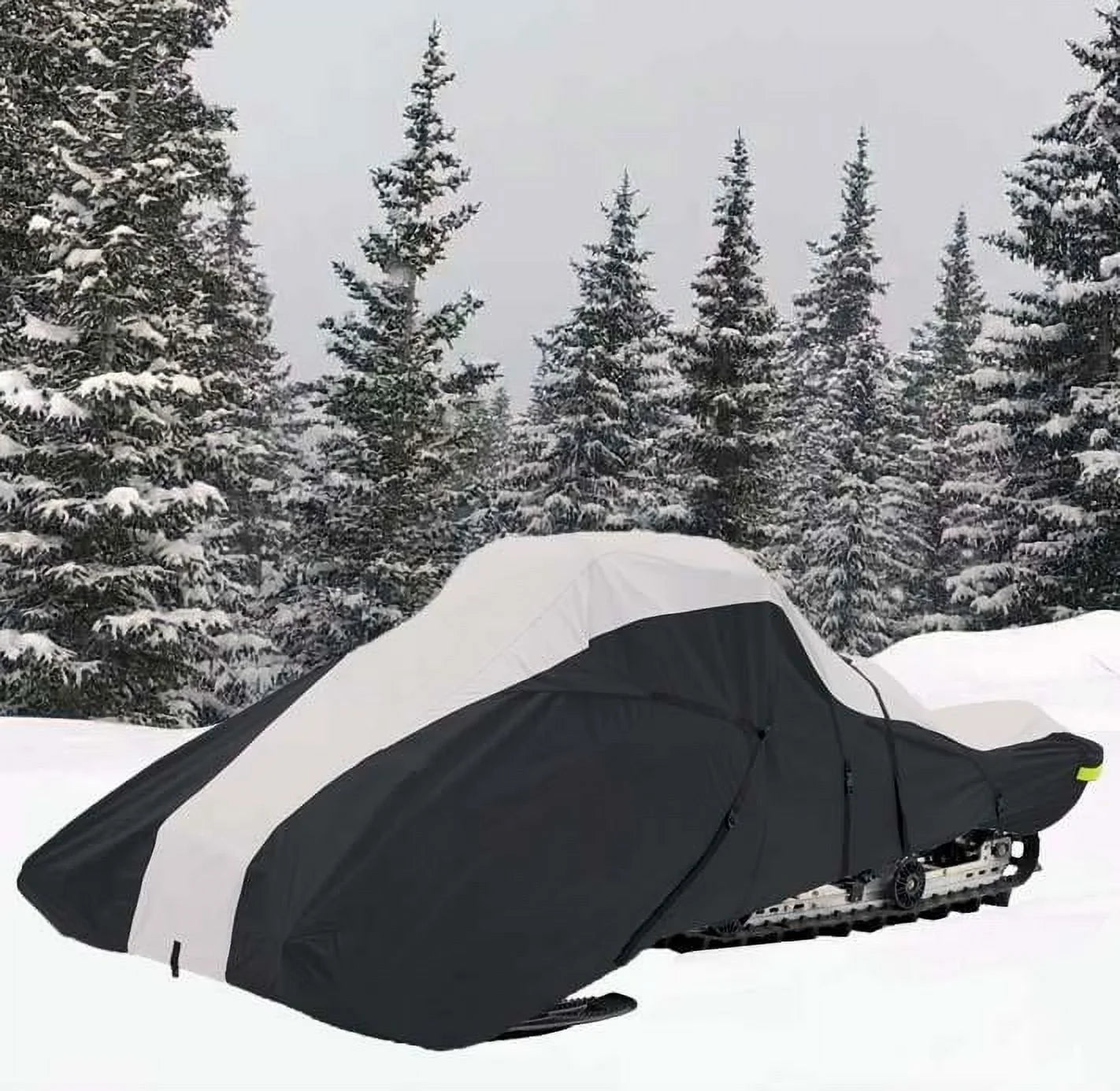 600 Denier Full Fit Snowmobile Travel and Storage Cover Compatible for the 2004-2004 Ski Doo Bombardier Model  Limited 1 Up 800 Snowmachine Sled.
