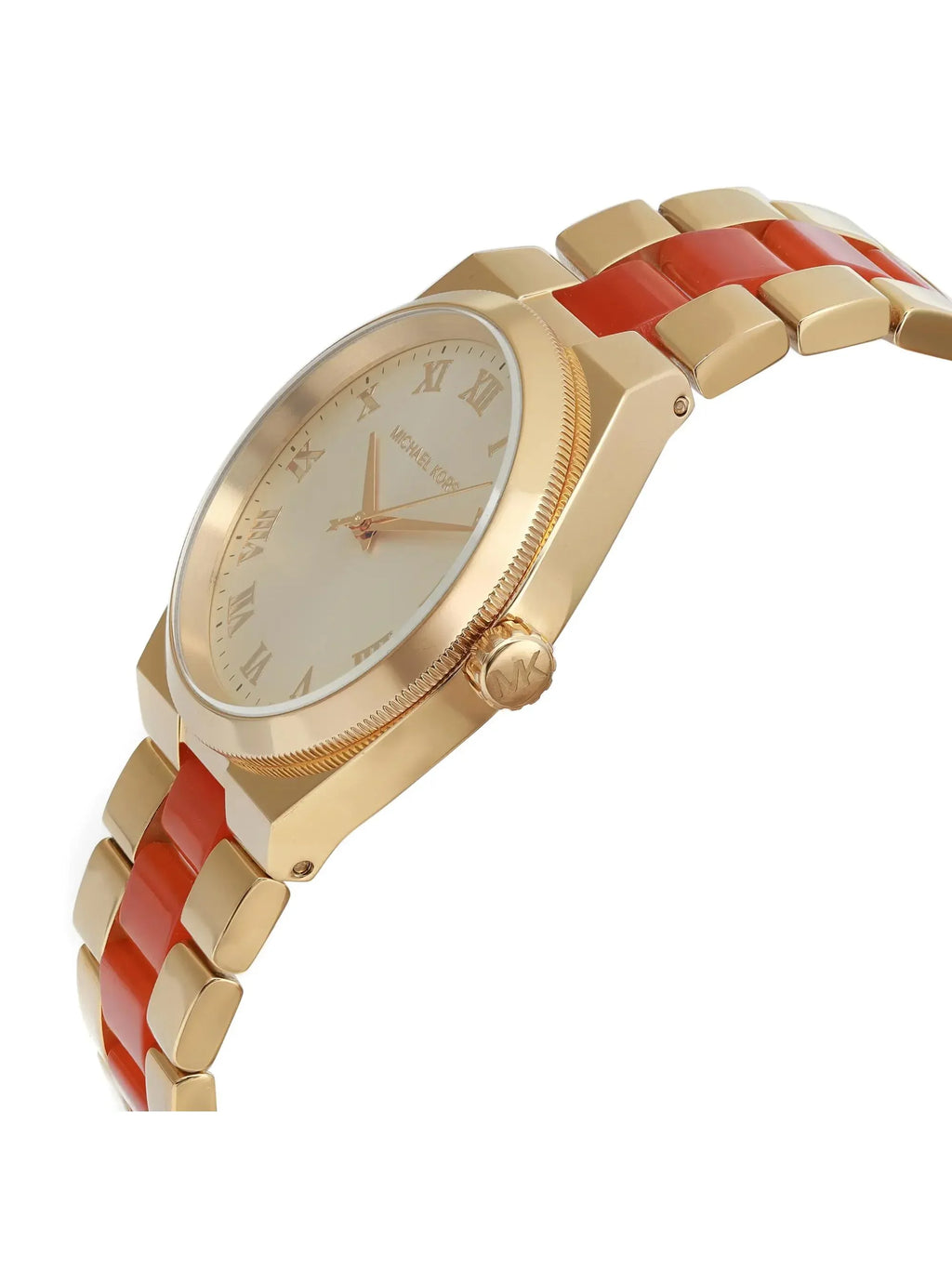 New with defects Michael Kors Channing 38mm Steel Ladies Quartz Watch MK6153