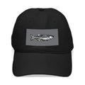 CafePress - Zebrafish Black Cap - Printed Adjustable Cotton Canvas Black Baseball Hat
