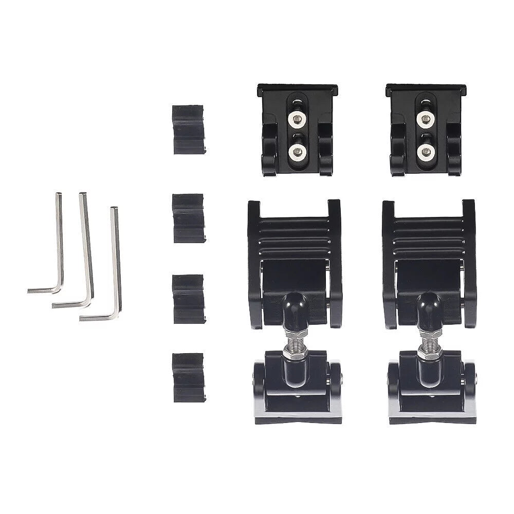 G·  Pair Front Hood Latch Hood Lock Catch Kit for Jeep Wrangler   2007-2018