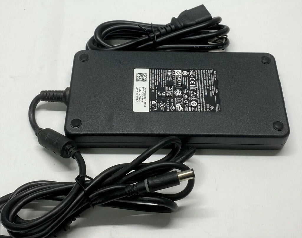 Lot of 10 Genuine Dell 240W 19.5V 12.3A Laptop Power Charger GA240PE1-00