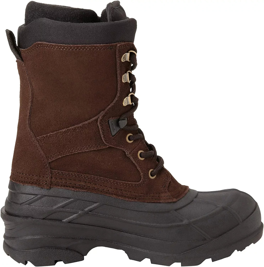Kamik Men's Nationplus Boot (9.5 D(M) , Dark Brown)