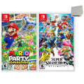 Mario Party Superstars and Super Smash Bros. Ultimate Two Game Bundle - Nintendo Switch