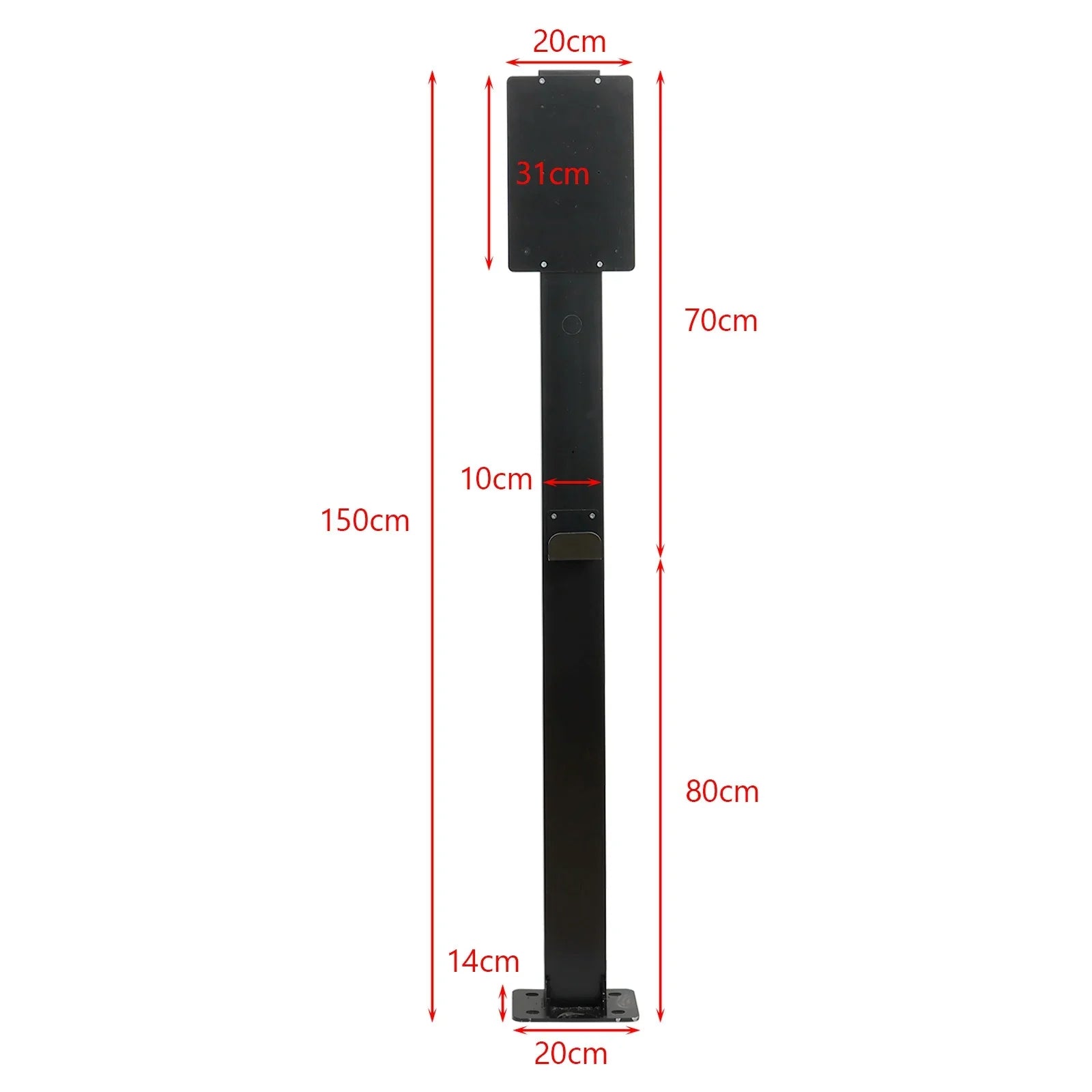 Pedestal Mounted  Charging Station  Charger Stand For Tesla Charging Station