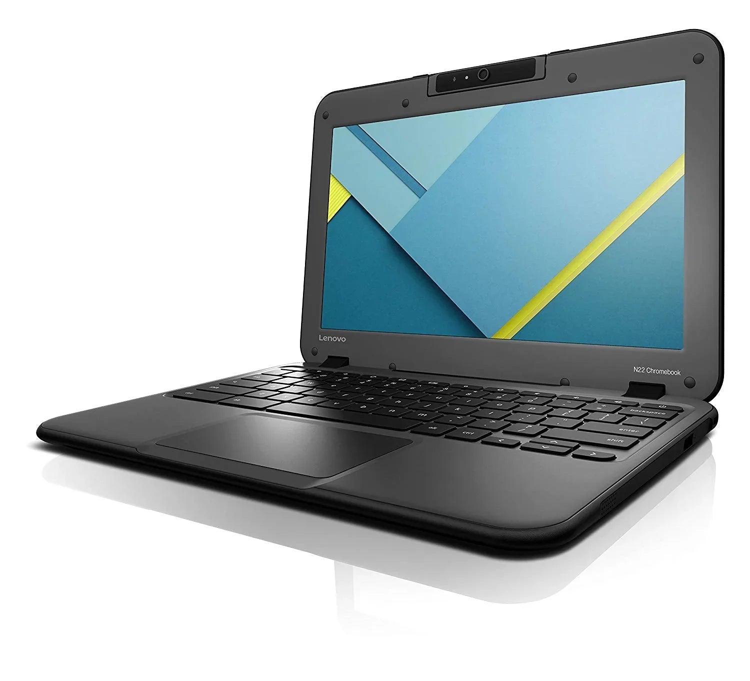 Restored Lenovo Chromebook N22 80SF Series 4GB 16GB  11.6" Display in Black (Refurbished)