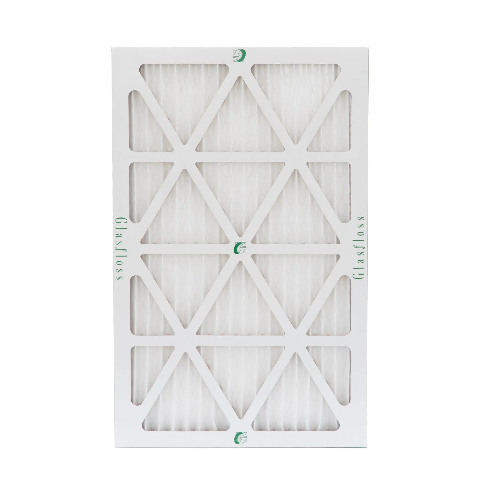 Glasfloss  14x25x1  10 Pleated  Furnace Air Filters. Box of 4. Exact Size: 13-1/2 x 24-1/2 x 7/8