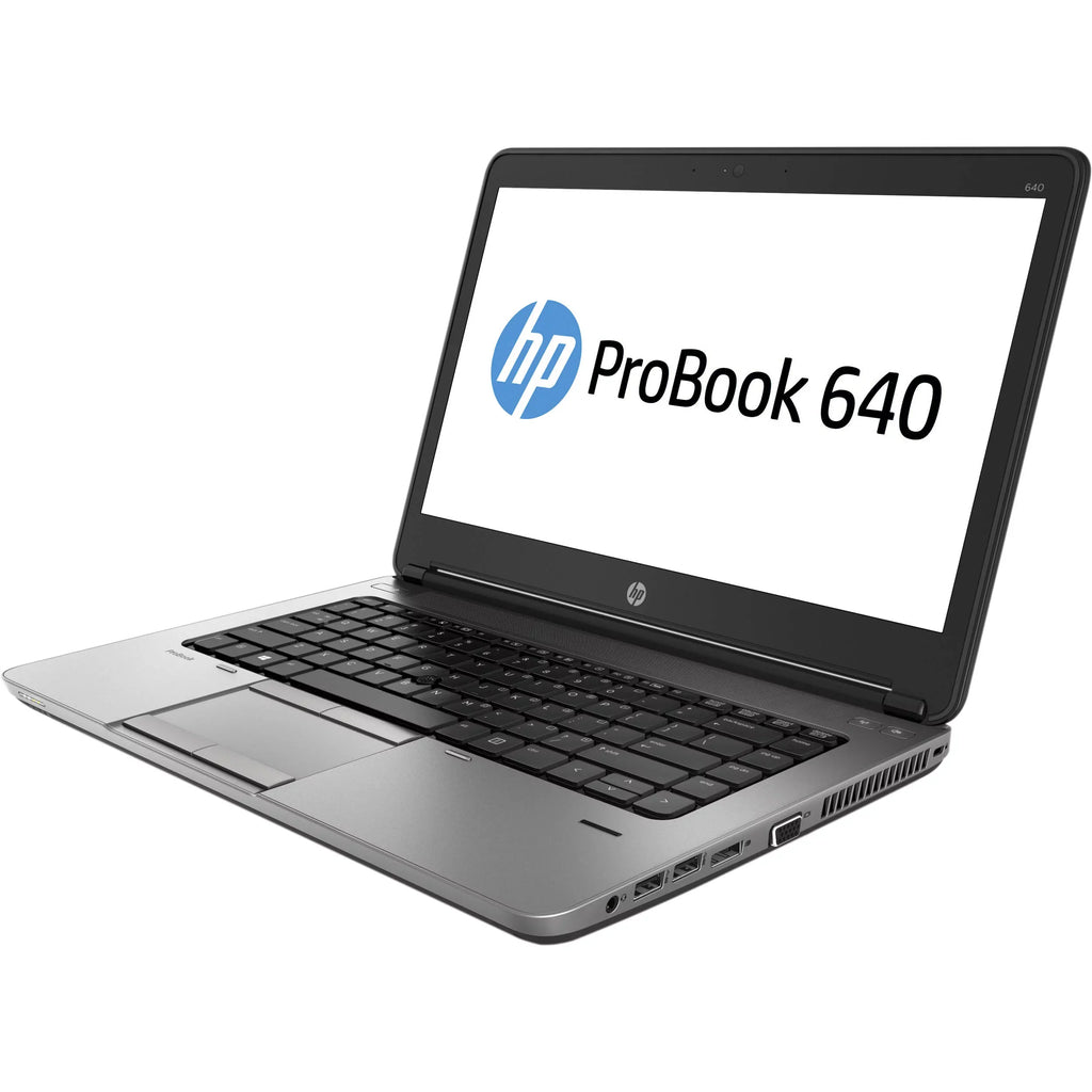Hp Probook 640 G1 Laptop Intel Core i5 2.60 GHz 8GB Ram 500GB Windows 10 Pro - Scratch & Dent
