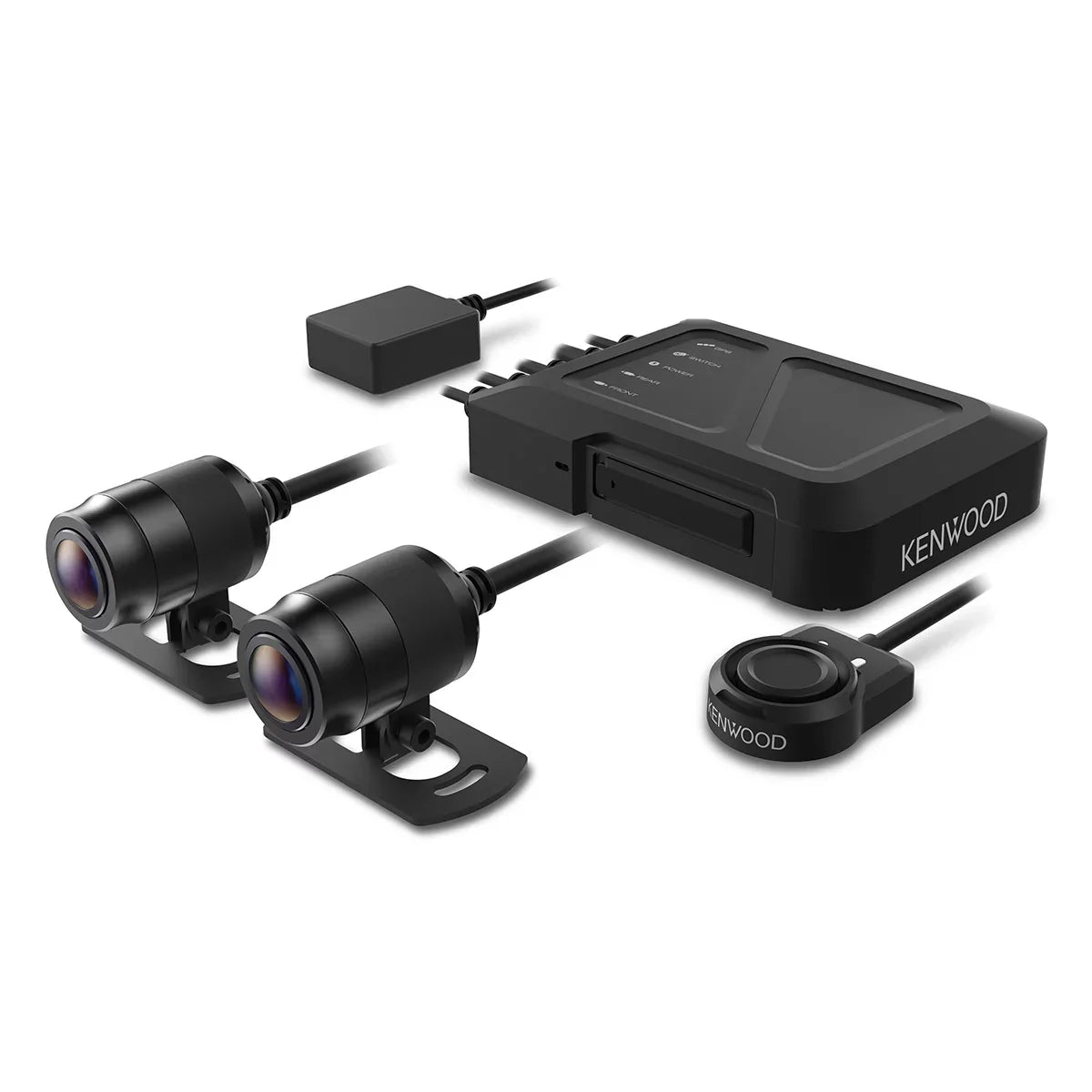 Kenwood -RF200WD Motorsports  Dash Cam with  and Rear-View Camera