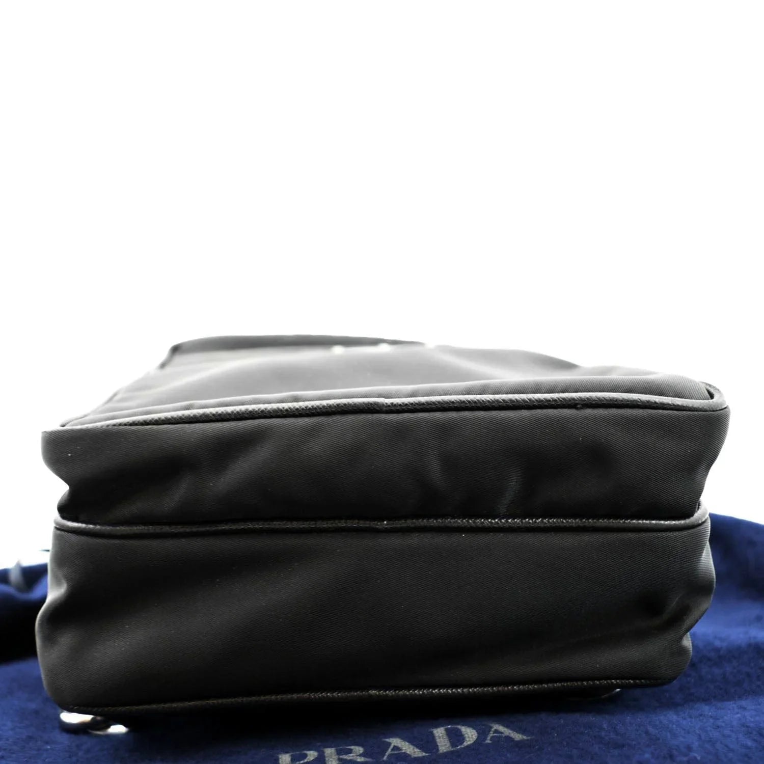Pre-owned  2vz026 Nylon Backpack Bag Black