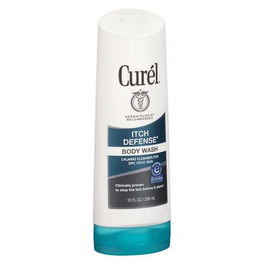 Curel Itch Defense Body Wash, For Dry Skin, 10 oz