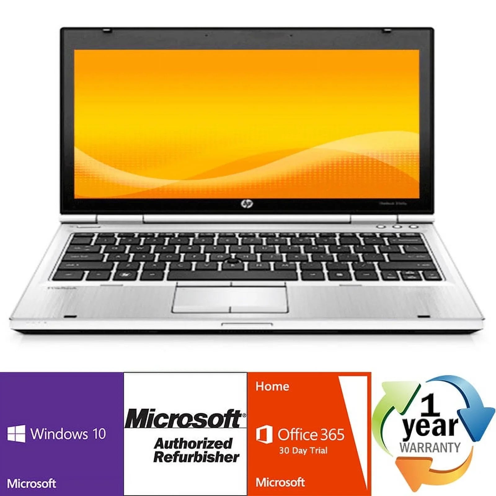 Used  EliteBook 2570p i5 2.6GHz 4GB 320GB  Windows 10 Home Laptop Camera