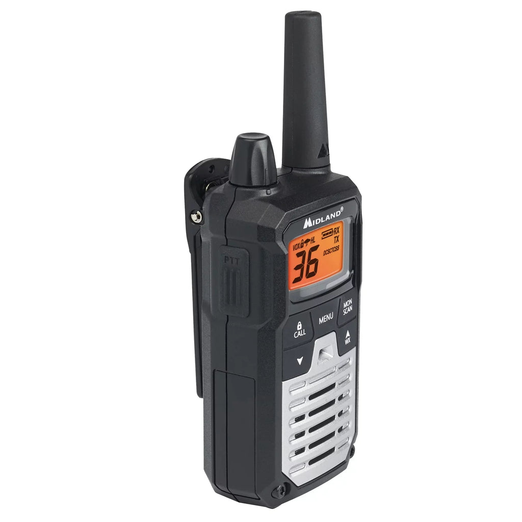 Midland T290VP4 X-  Long Range Walkie Talkie - Two Way Radio with  Weather Scan + Alert and 121 Privacy Codes
