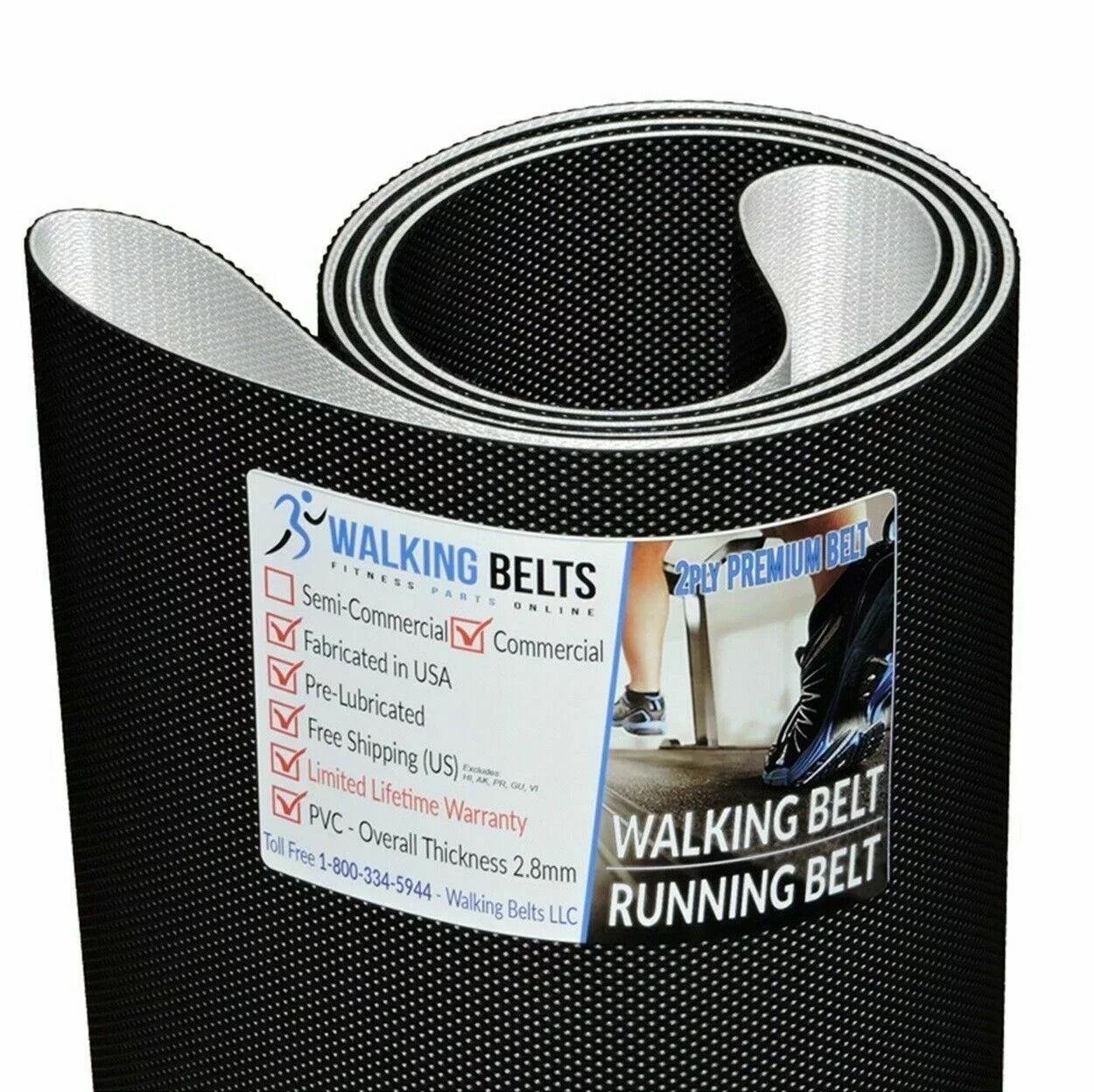 Precor 9.35-07 Retail Treadmill Walking Belt 2Ply Premium Serial