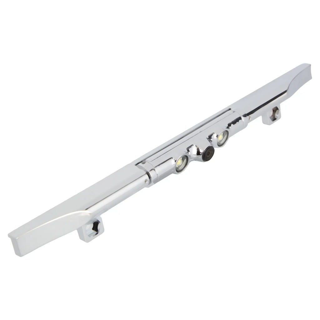 VTL405LTJ - Ultra Slim Bar-Type License Plate Backup Camera with Active Parking Lines and  Lights (Chrome)