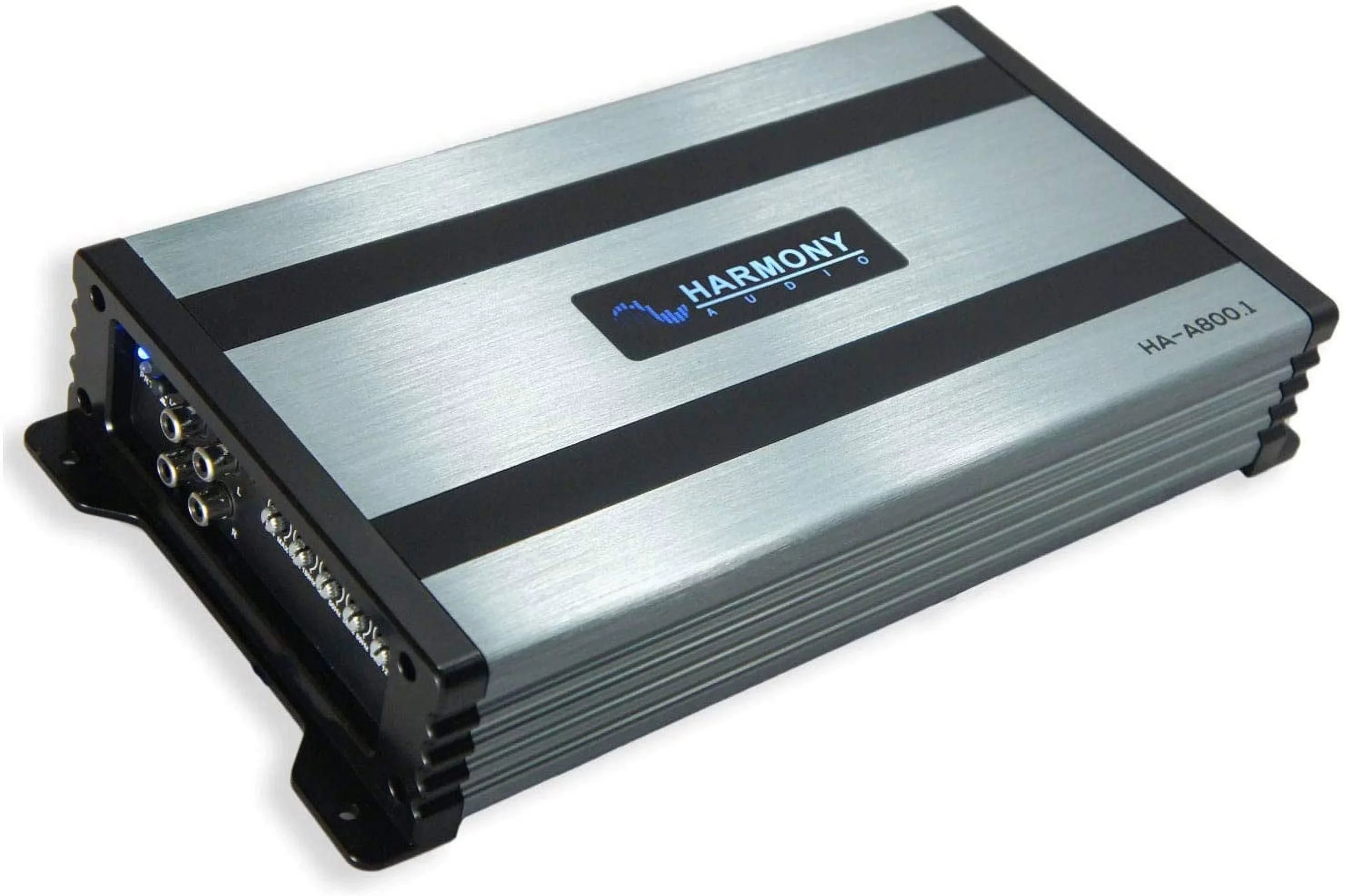 Universal Car Stereo Rearfire Sealed Single 12" Alpine Next-Generation R-Series R2-W12D4 Sub Box Enclosure with Harmony -A800.1 Amplifier & 4GA Amp Kit