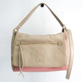 Pre-Owned Kate Spade    PXRU6018 Women's Leather Handbag,Shoulder Bag Grayish,Pink (Good)