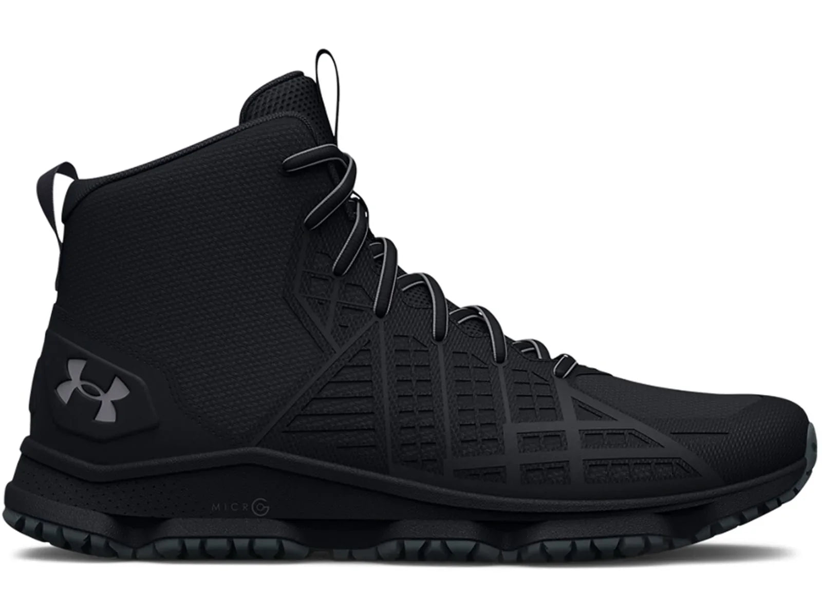Under Armour Micro G Strikefast Mid Shoes - Men's, Black, 12.5US, 30255