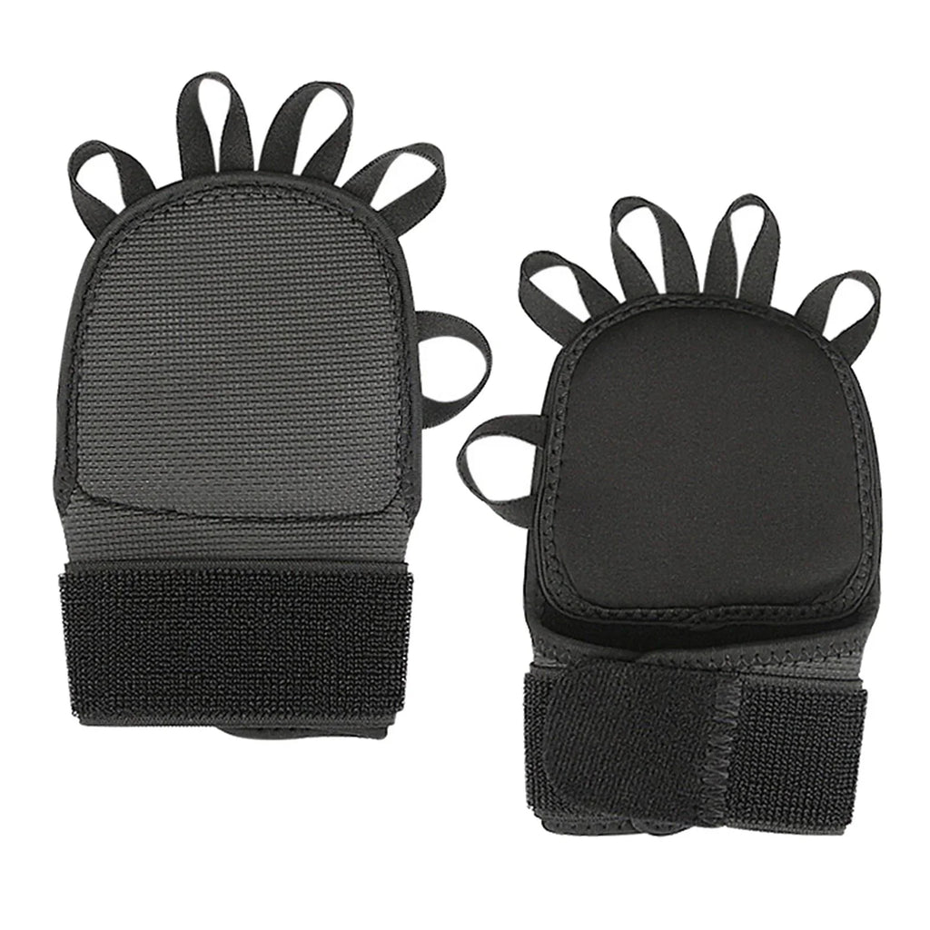 Tnarru 5xGymnastics Hand Grips Power Lifting Grips for Shrugs Deadlifting Kettlebells