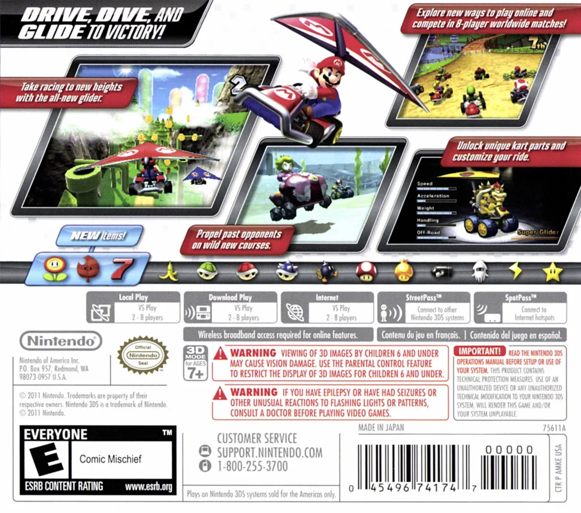 Mario Kart 7 - Nintendo 3DS