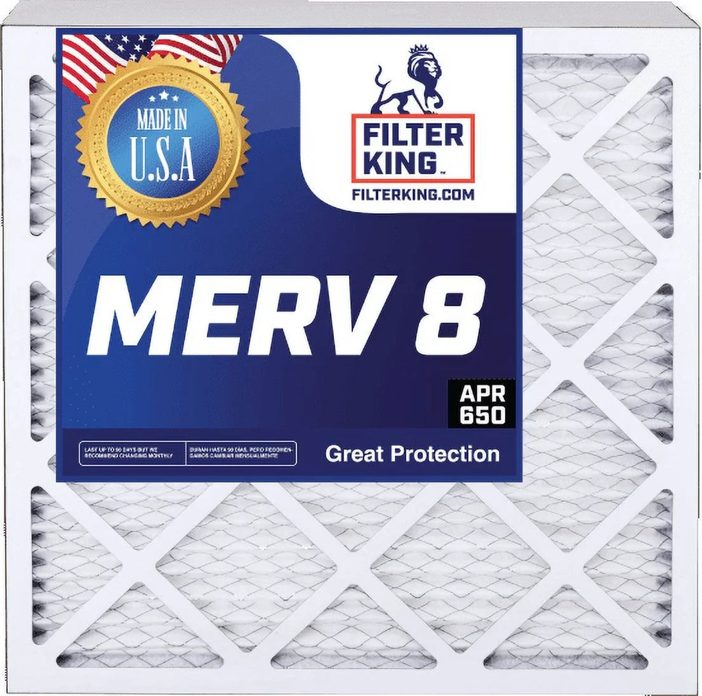 Filter King 19.5x23.5x1a Air Filter | 2- |  8  Pleated A/C Furnace Filters |    | Actual Size: 19.5 x 23.5 x .75"