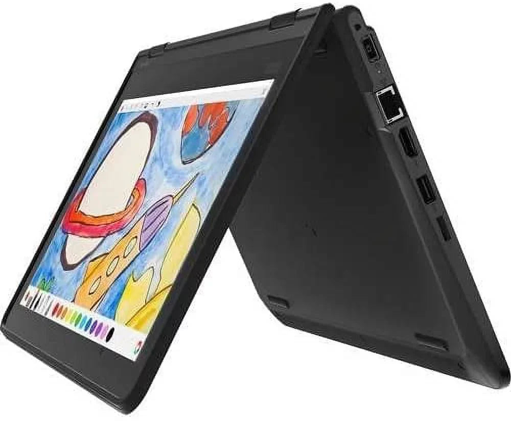 Lenovo ThinkPad Yoga 11E 2-in-1  Touchscreen Laptop , Intel Celeron N4120 Processor, 4GB , 128GB , Webcam,Stereo Speakers, -C, , WiFi, Windows 10 Pro, Mazepoly Accessories
