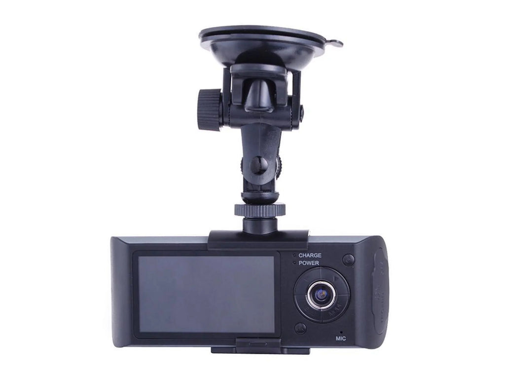 R300 Car  with  logger G-Sensor Dual lens 2.7 inch  Camera X3000 140° View Angle Dual Lens G-Sensor X3000 Car  Video Recorder +  Logger