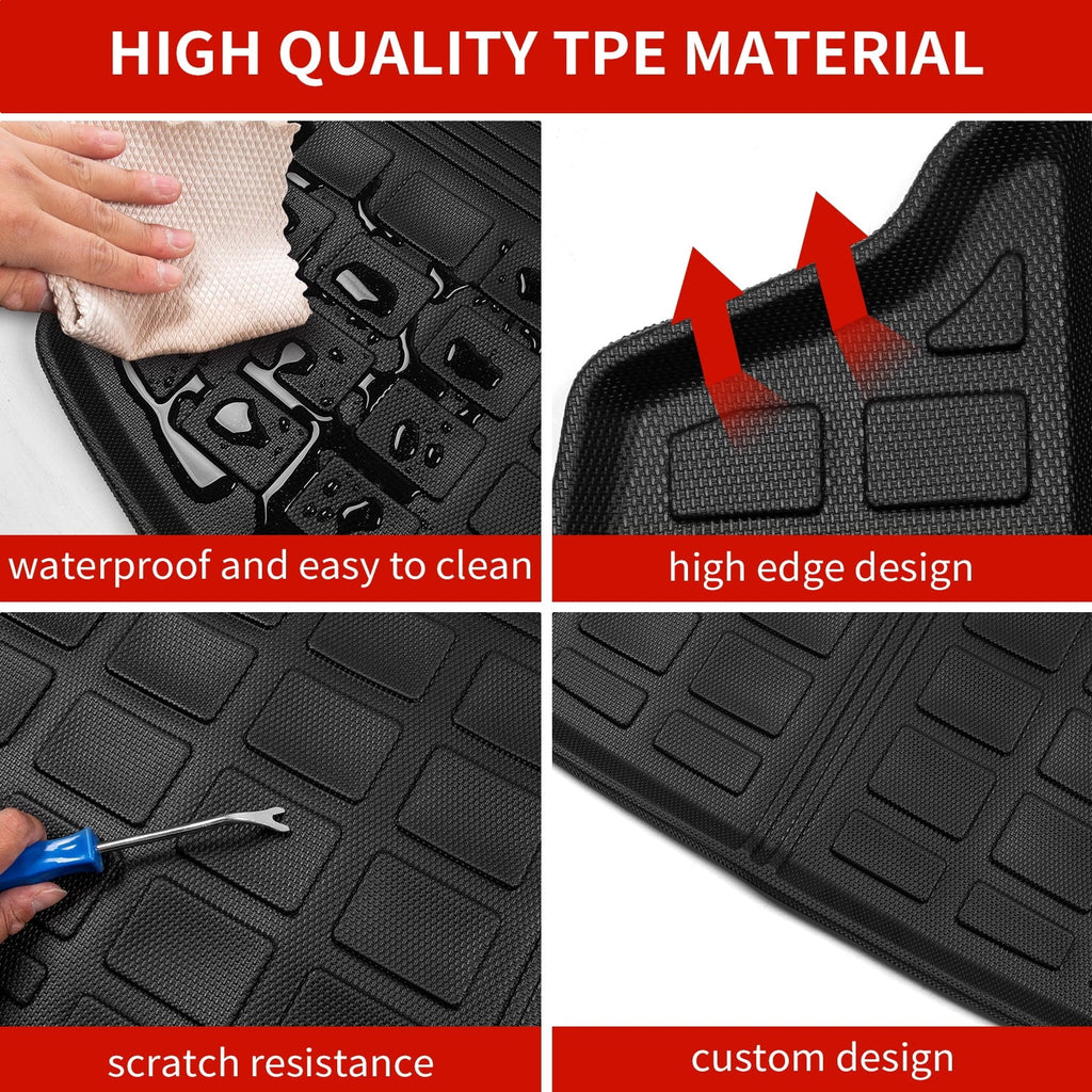 Fit 2023 2024 Honda  Trunk Mat Cargo Liner  All Weather Trunk Liner 2023 -V Fuel Accessories Non-Hybrid