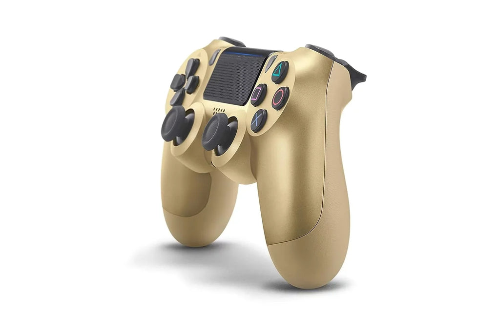 Gold DualShock PlayStation 4 Wireless Controller Bundle - With Charging Cable Like New with