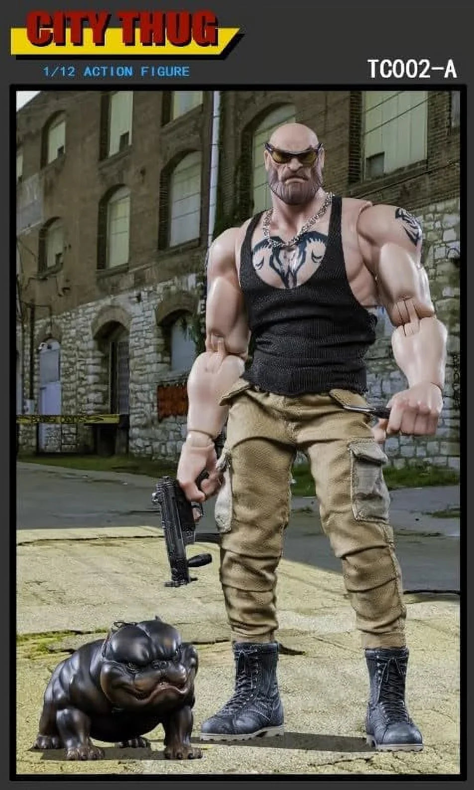 Takethat x  Crazy Figure TC002A 1/12 scale City Thug 6 inch male action figure