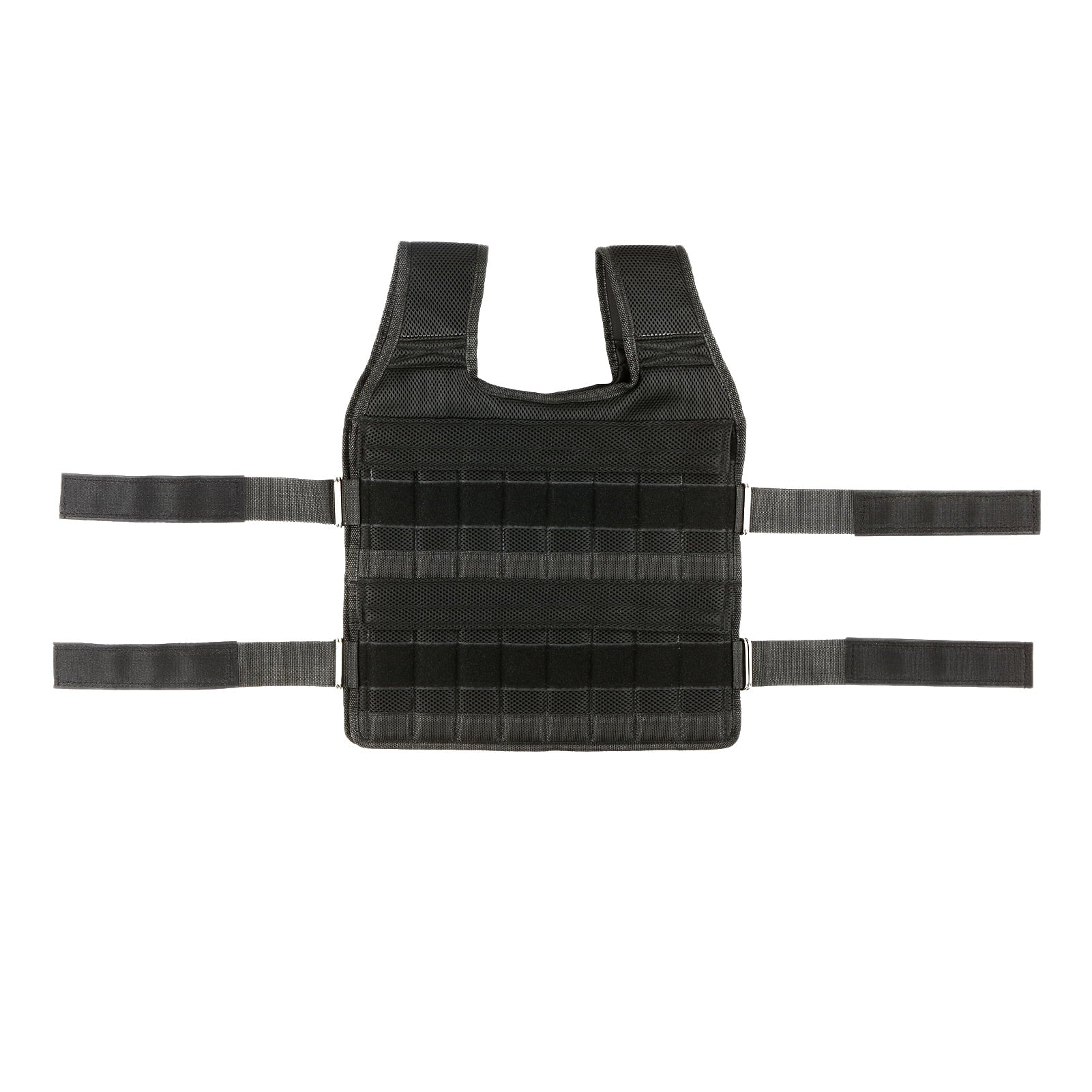 Dcenta Max Loading 15kg/35kg Adjustable Vest Weight Exercise Weight Loading Cloth Strength Training with 6kg Leg Weight 5kg Arm Weight (Empty)