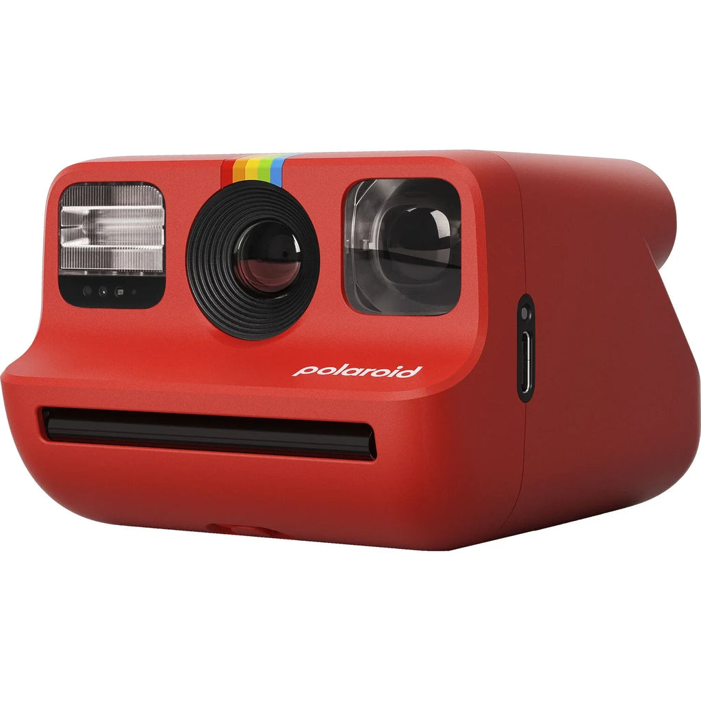 Polaroid Go Generation 2 Instant Film Camera (Red) + Polaroid Color Film, Double Pack + Album