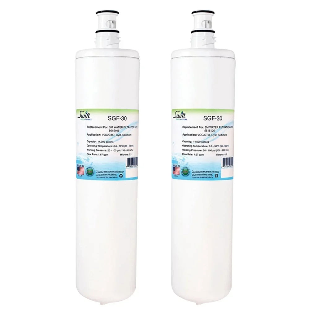 Swift Green Filters -30 Compatible Commercial Water Filter for HF30, 5615105 , Made in  (Pack of 2)